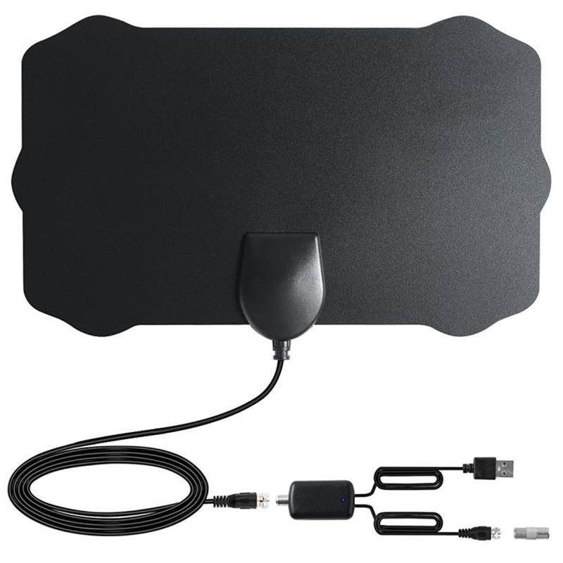 120 Miles Antena Digital HDTV Indoor HD TV Antenna with Amplifier Signal Booster TV Radius Surf Fox Antena HD TV Antennas Aerial