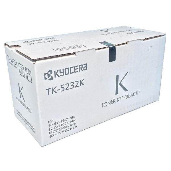 Kyocera TK-5232K, TK5232K Black Toner Cartridge