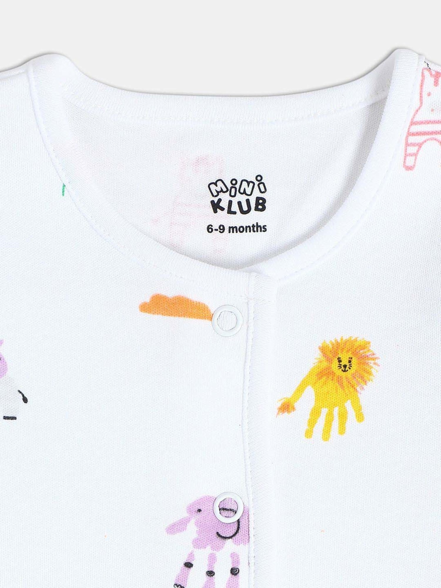 Ed-a-Mamma Baby Blue Printed Top