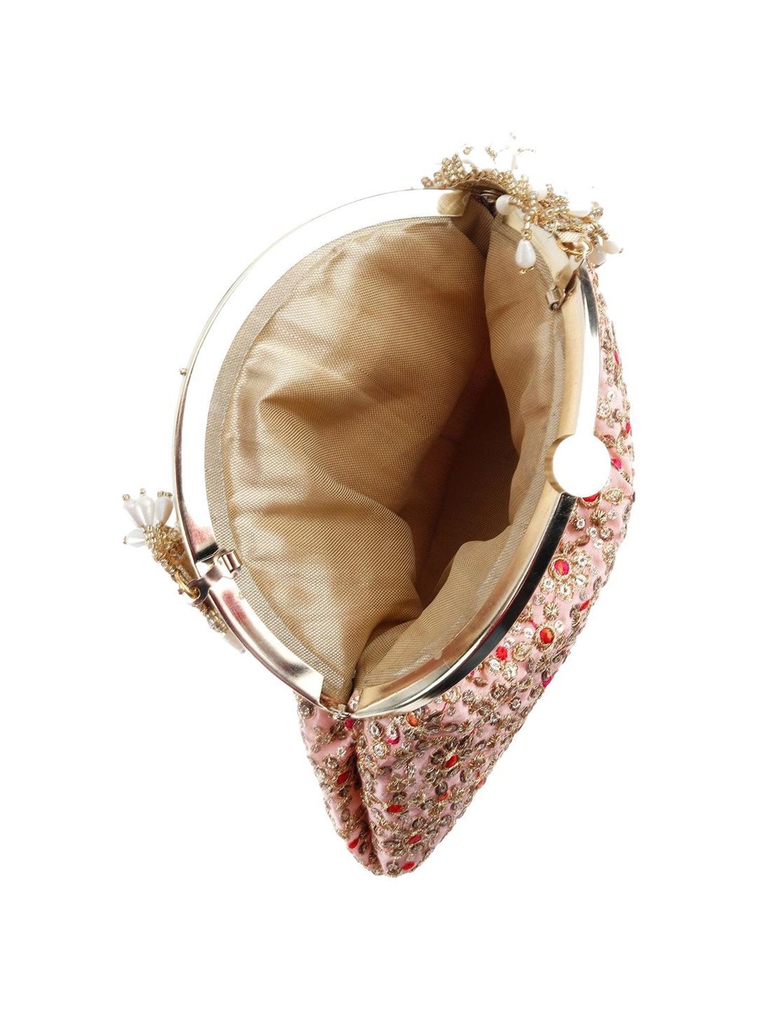 Odette Multicolor Fabric Clutch