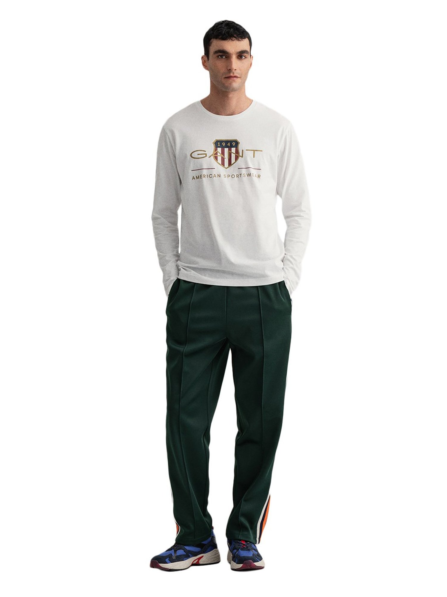 GANT White Crew T-Shirt