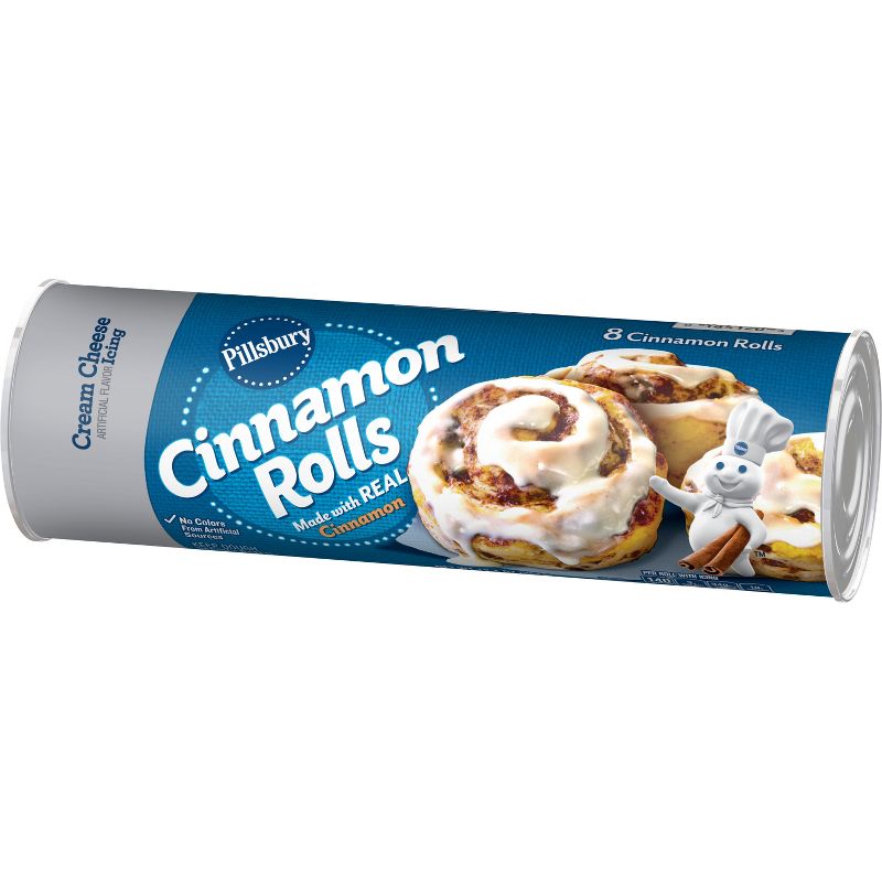 Pillsbury Cinnamon Rolls Cream Cheese Frosting - 12.4oz/8ct