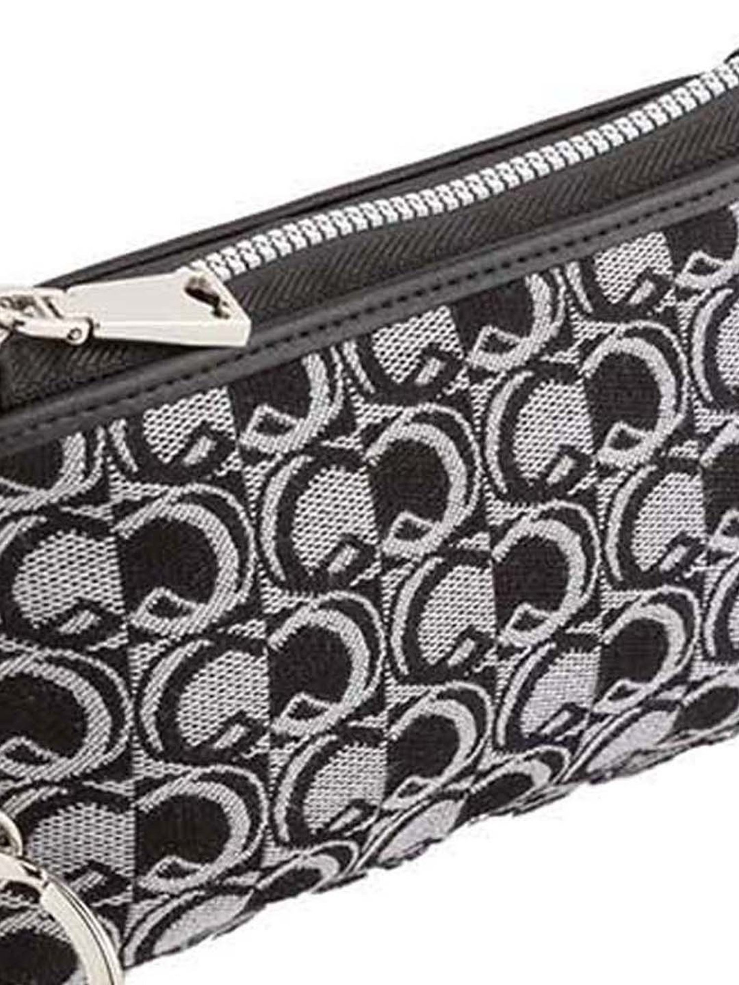 CARPISA Marianna Black & Grey Printed Coin Pouch