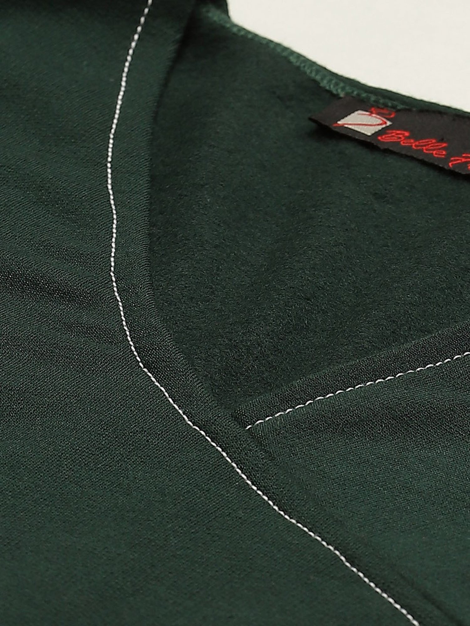 Belle Fille Teal Regular Fit Sweatshirt