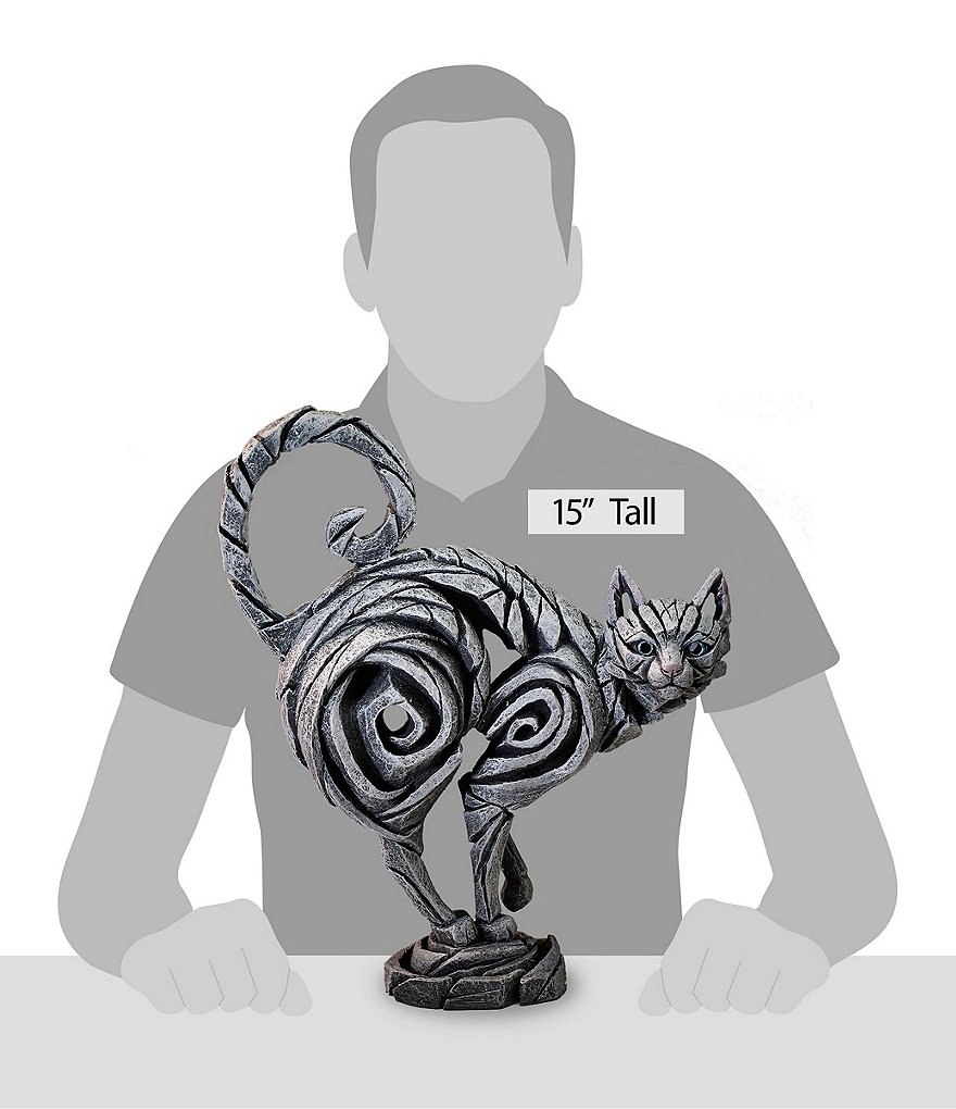 Edge Sculpture by Enesco Small Cat Figure