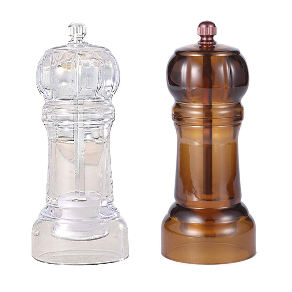 1 Pc Manual Pepper Grinder Salt Pepper Spice Bottle Grinder Kitchen Cooking Grinding Tool (Random Color)