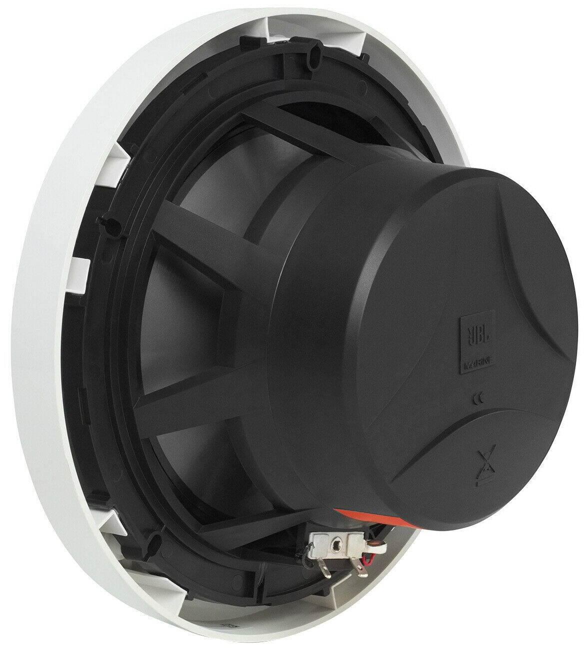 Pair   MS8W 450 Watt 8" White 2-Way Marine Audio Boat Speakers