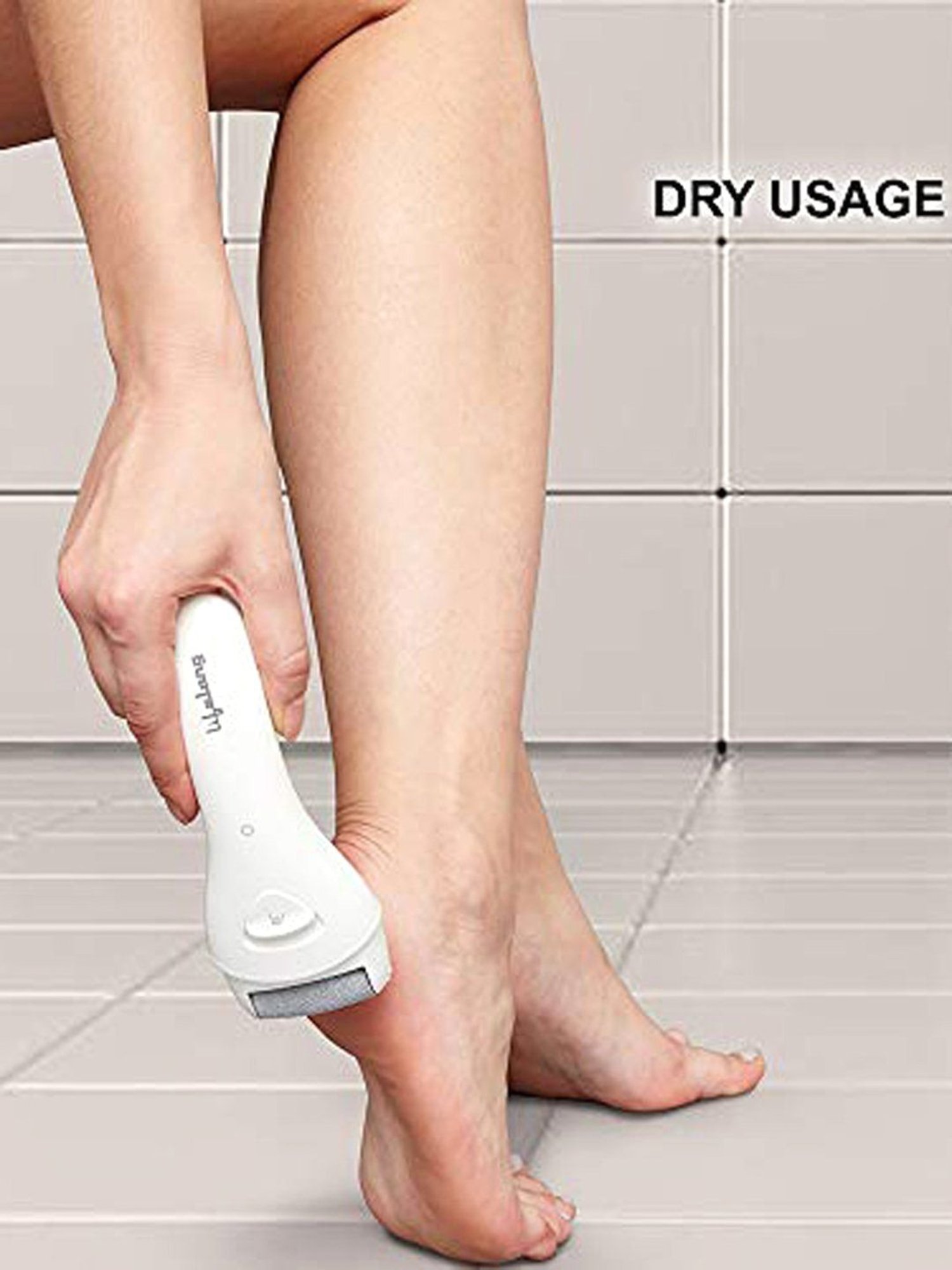 Lifelong LLPCW04 Wet and Dry Cordless Epilator (White)