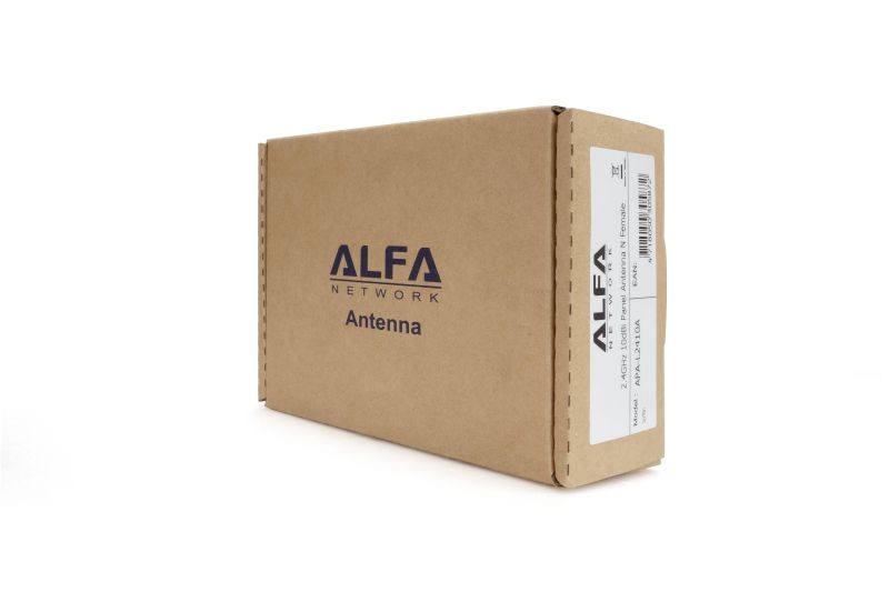 alfa apa-l2410 2.4 ghz 10 dbi directional panel antenna for camp pro 2, tube, bullet