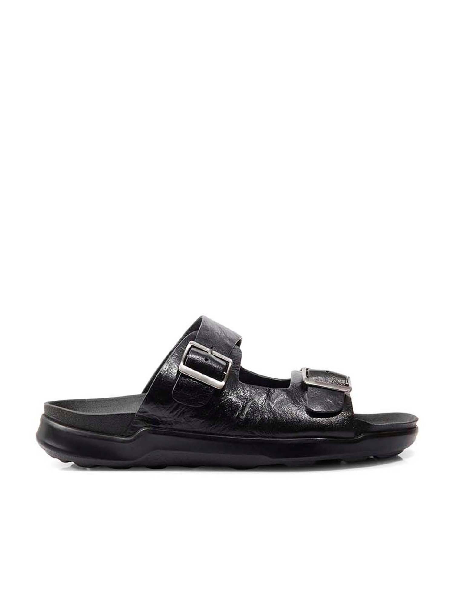 ID Men's Black Casual Sandals