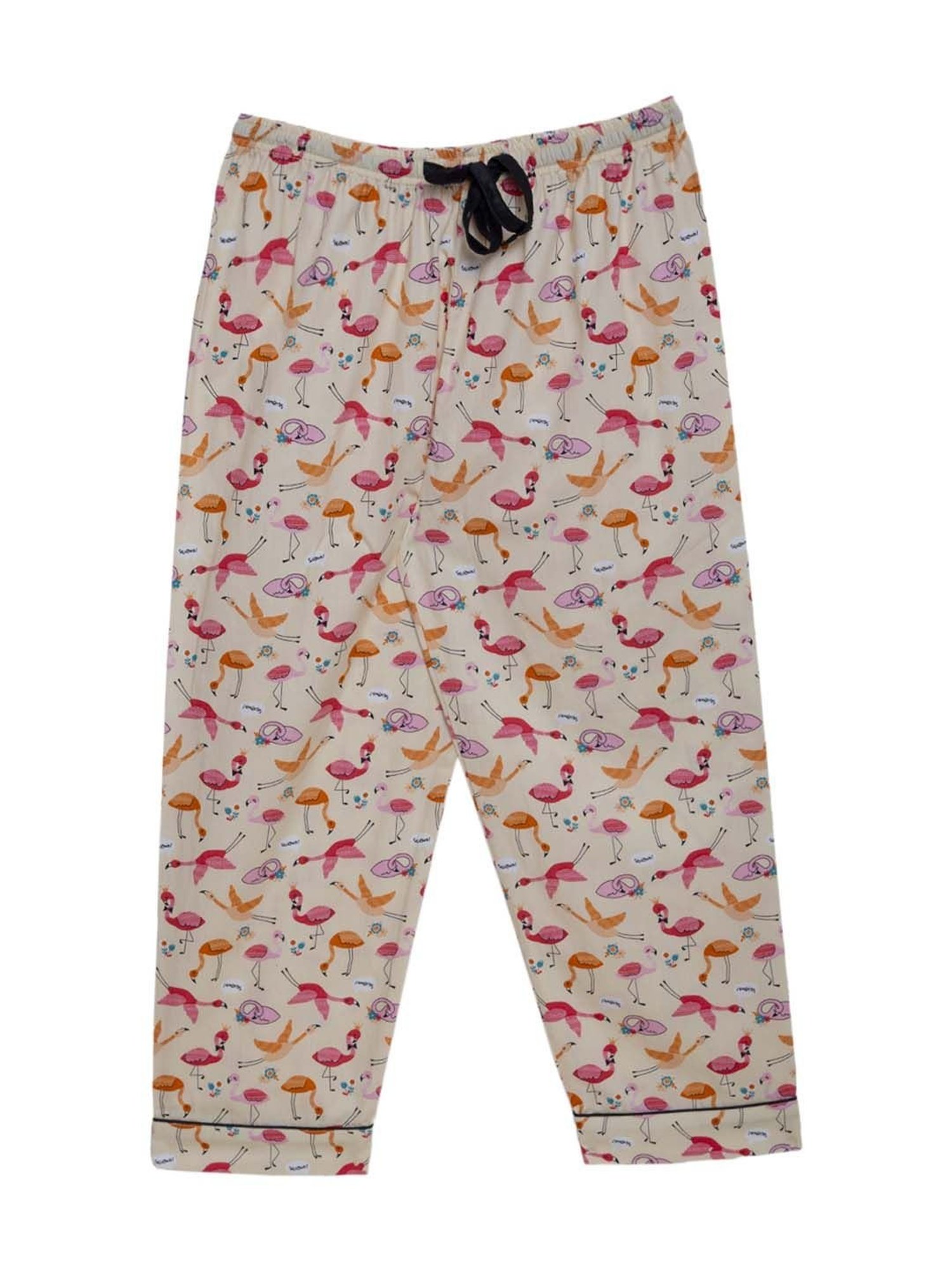 Fluffalump Boys Multicolor Cotton Printed Nightwear Top & Pants Set