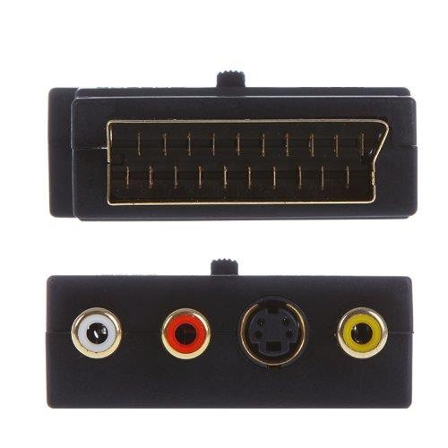 Brand  RGB Scart to Composite RCA+S-Video AV TV Audio Adapter