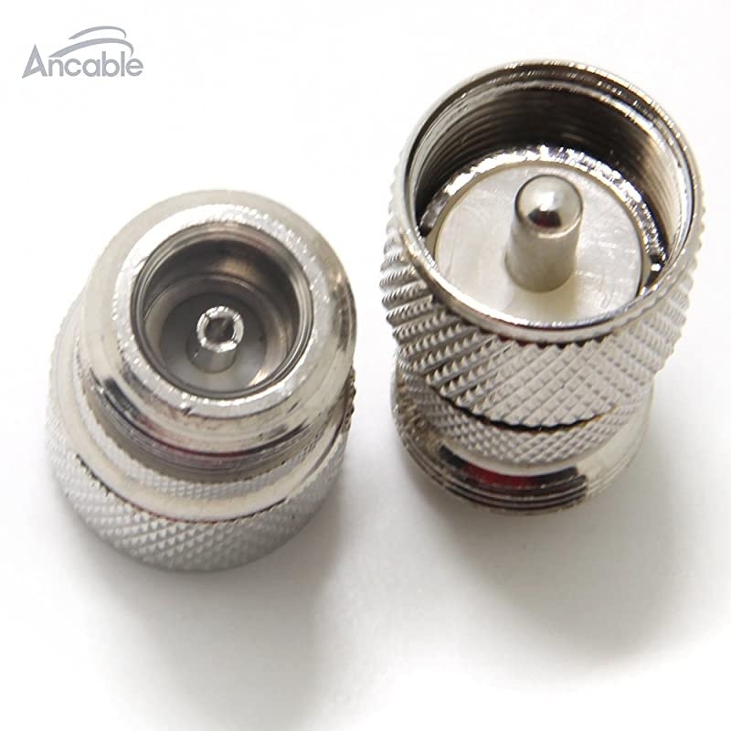 UHFPL259 Male to N Female Connector Pack of 2