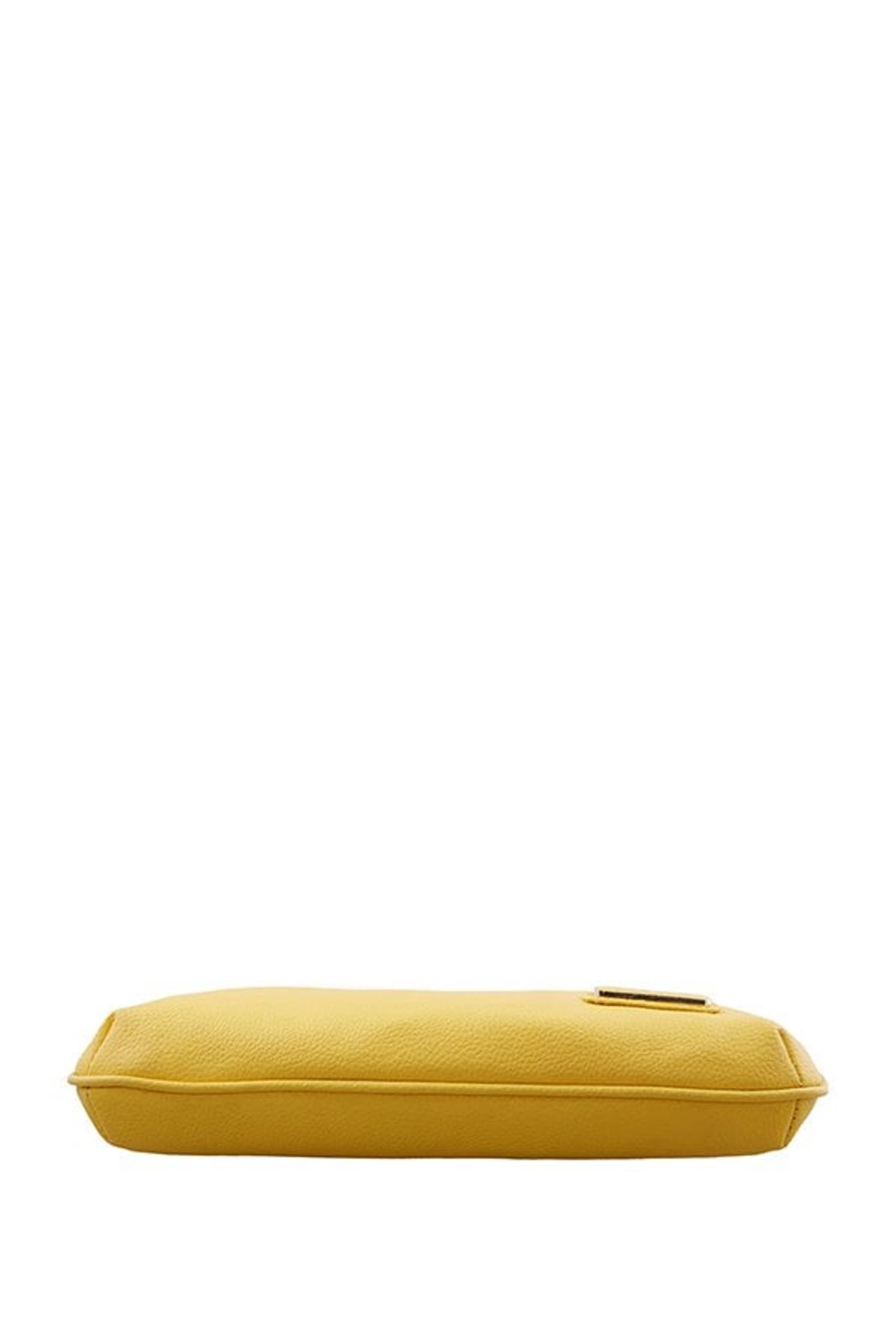Esbeda Yellow Distressed Handbag