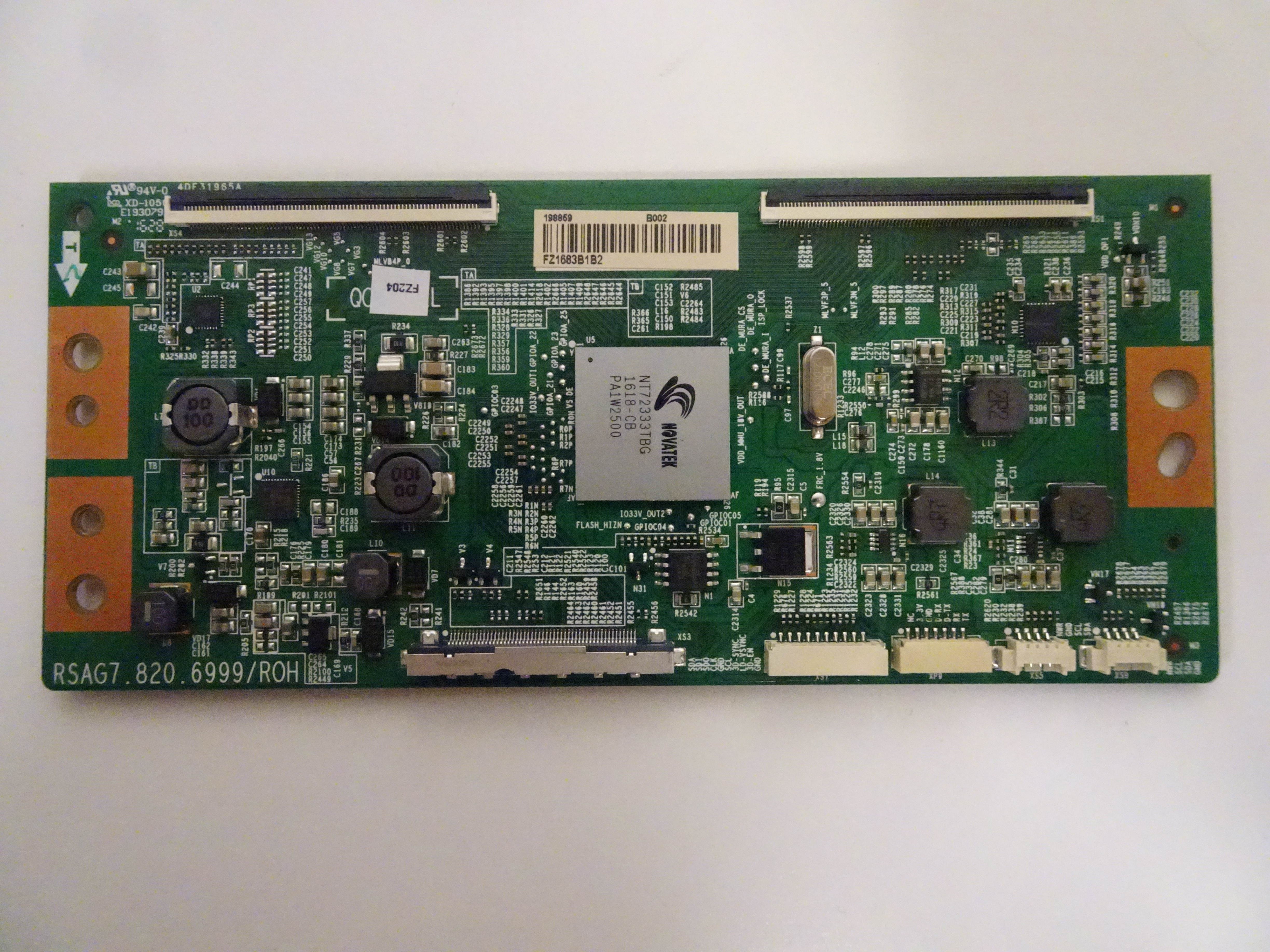 Sharp LC-55N7000U T-Con Board (RSAG7.820.6999/ROH) 198859