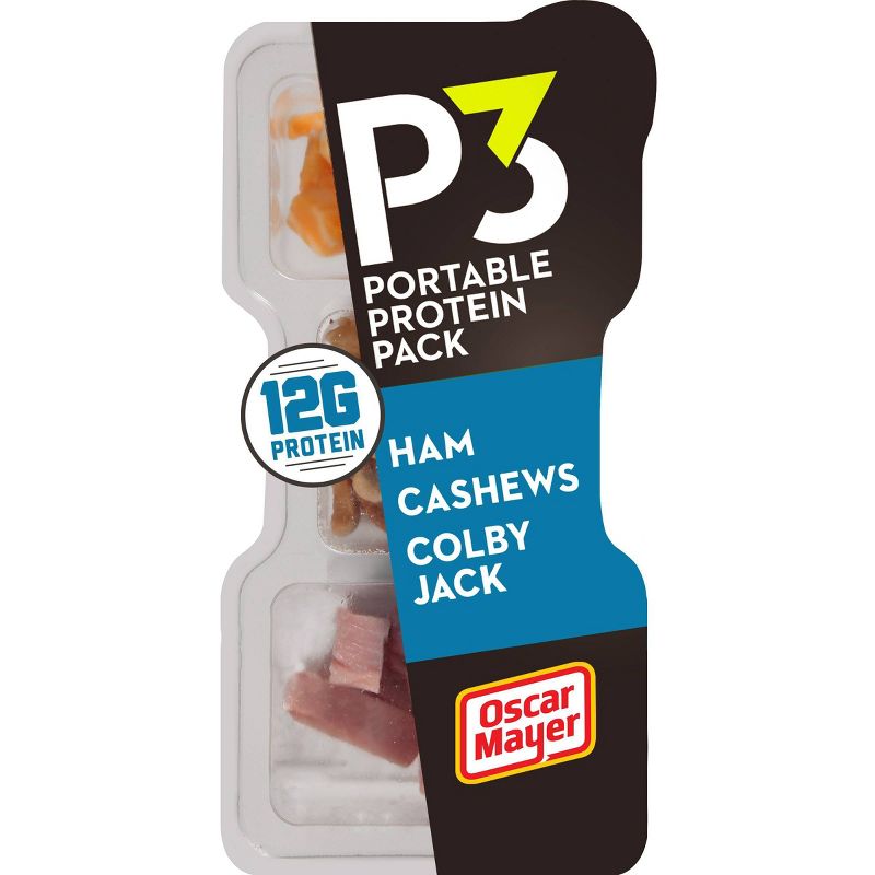 Oscar Mayer P3 Smoked Ham & Cashews - 2oz