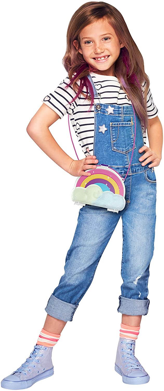 Polly Pocket Polly & Shani Rainbow Dream Wearable Purse Compact