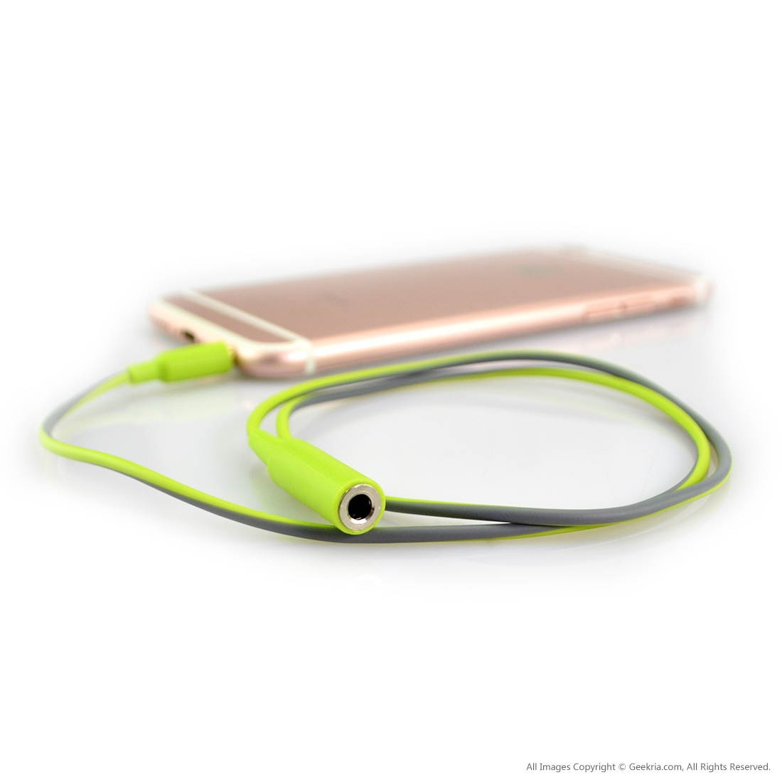 Bose SoundSport, SIE2, SIE2I Sport Headphones Replacement Extension Cable / Mobile Headset Extended Cord Wire (Green)