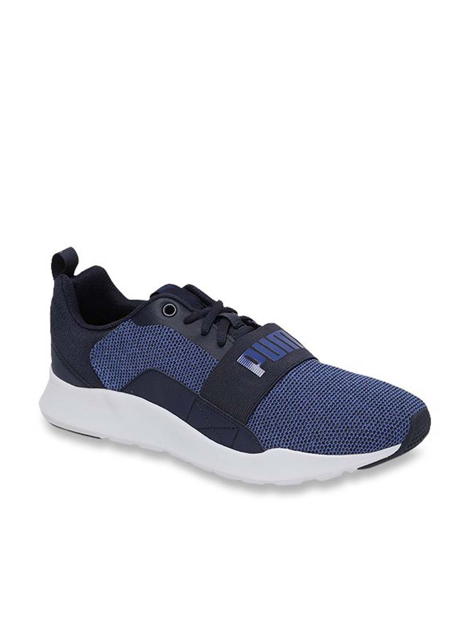 Puma Men's Wired Knit Sodalite Blue & Peacoat Sneakers