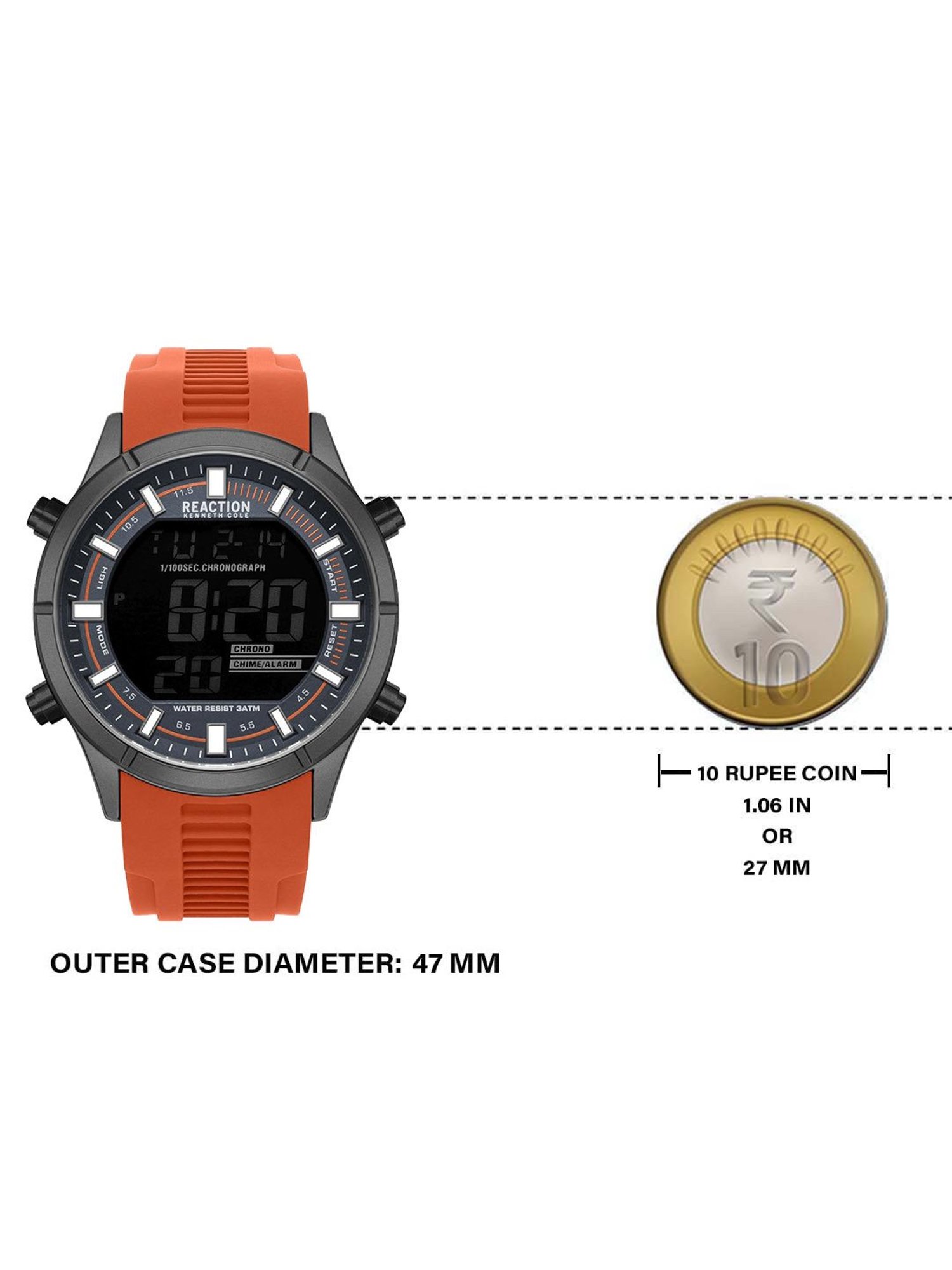 Reaction Kenneth Cole KRWGP9006303 Digital Watch for Men