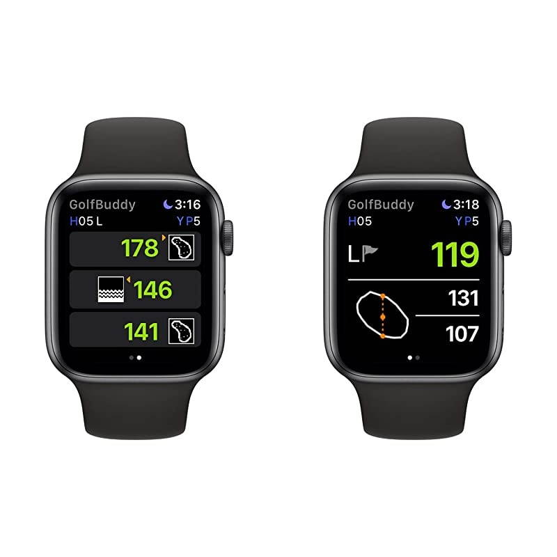 VoiceX Golf GPS Rangefinder w LCD Display iOS Android APP Support