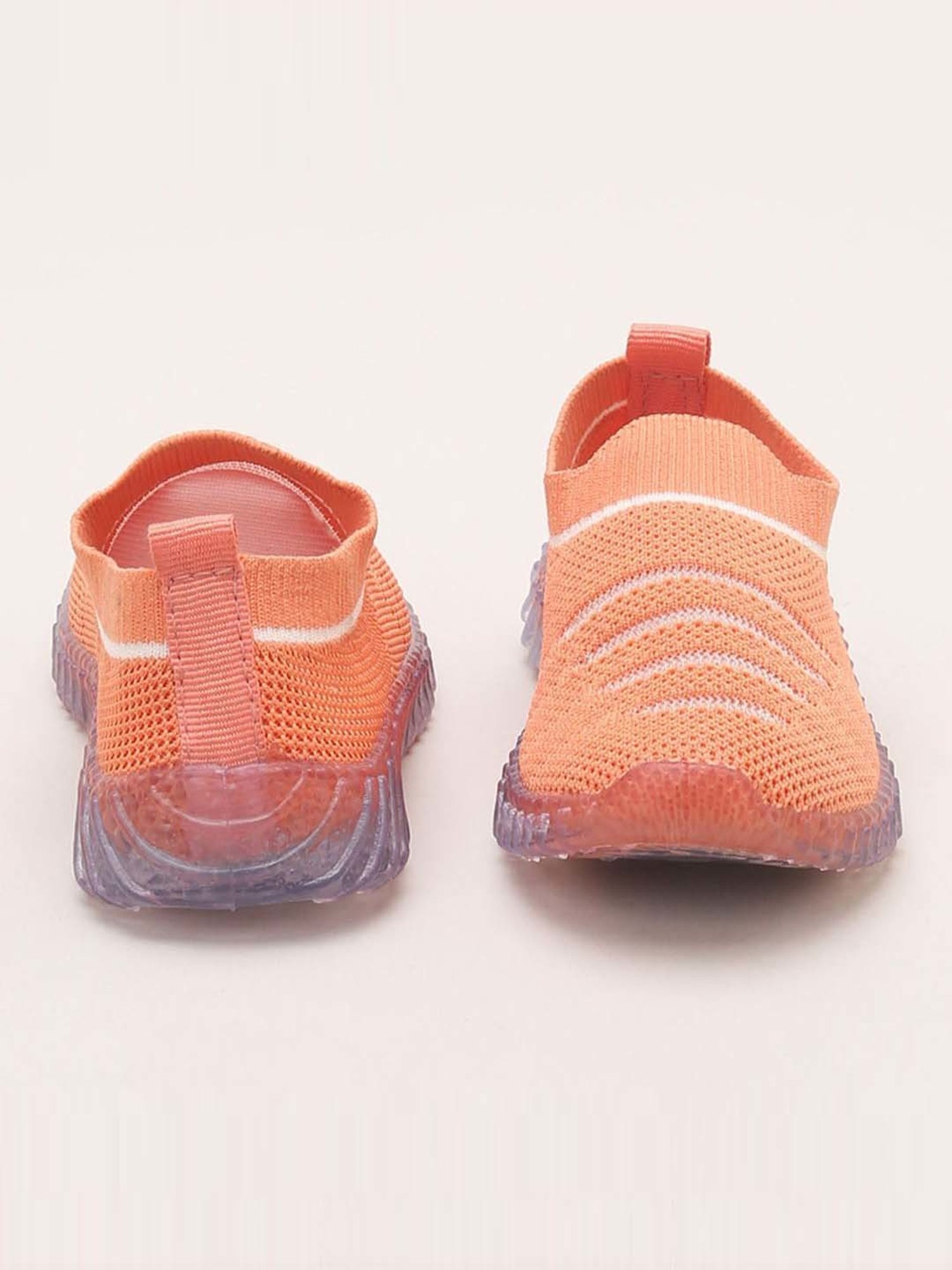 Priaansha Kids Orange Casual Slip-Ons
