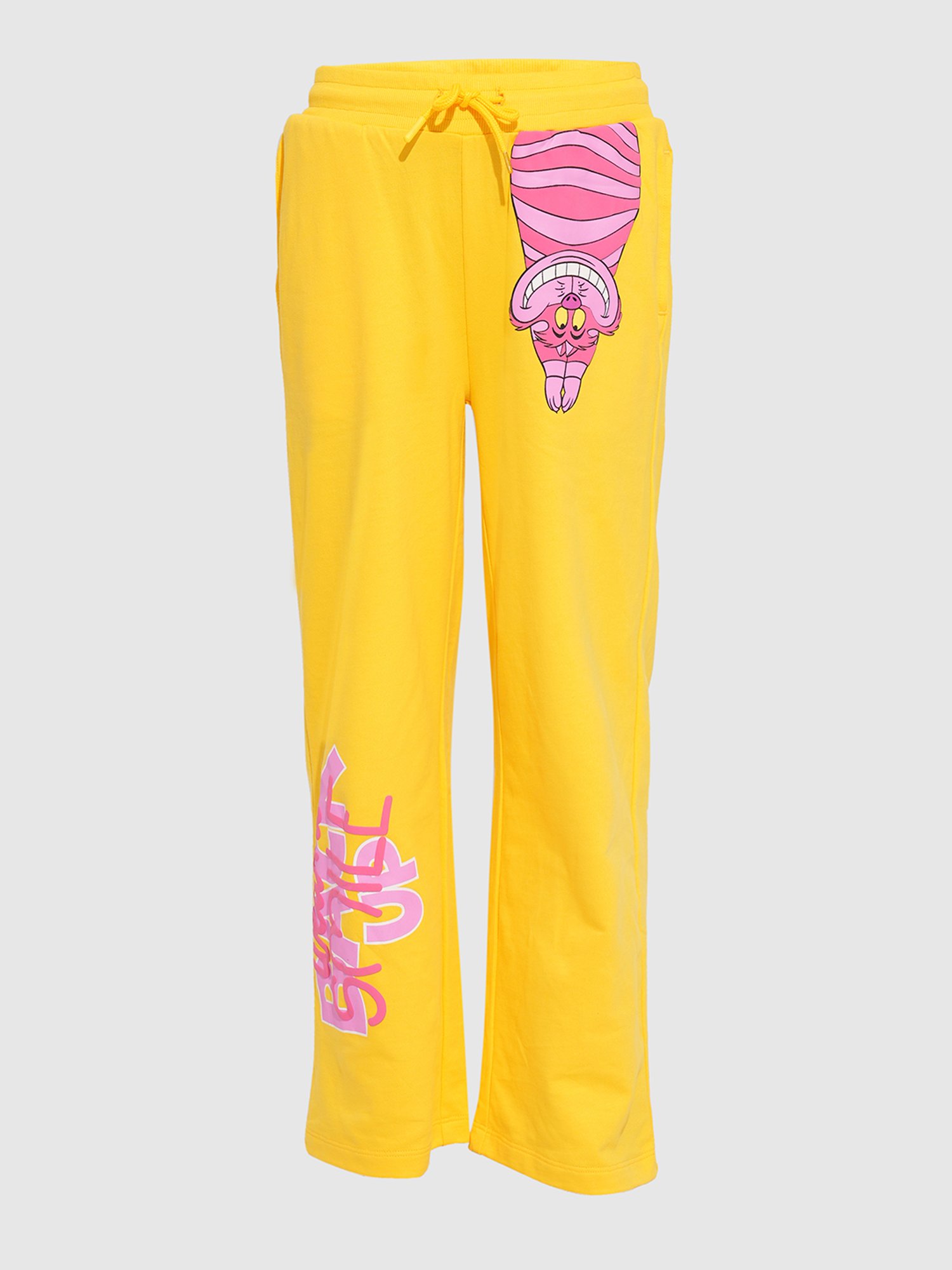 VERO MODA GIRL Kids Daffodil Cotton Graphic Trackpants