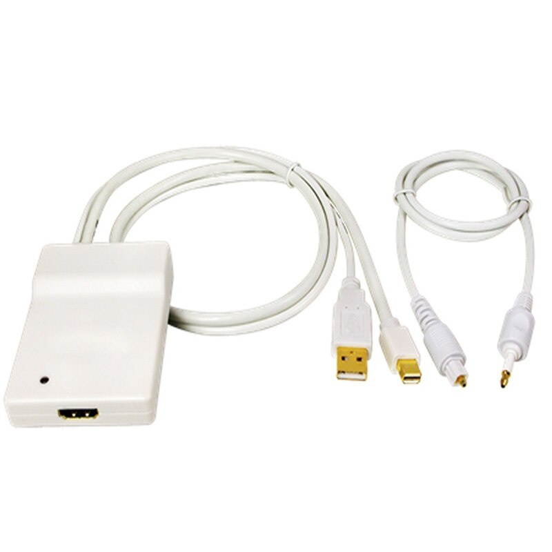 mini DisplayPort mini DP++Toslink Optical Audio to HDMI-compatible Adapter Converter for Apple Mac MacBook
