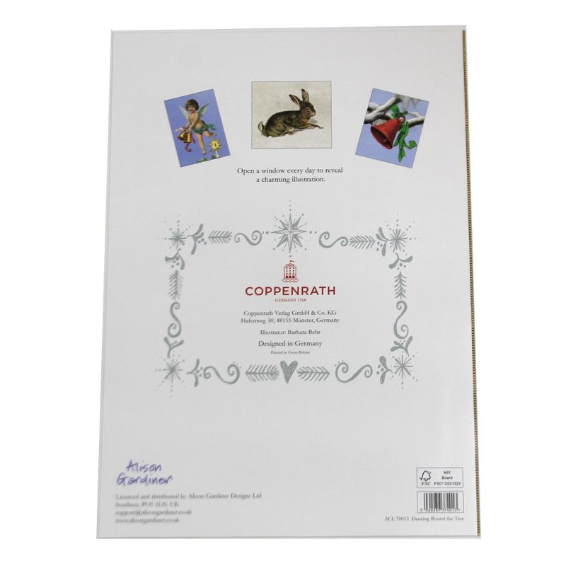 Christmas 13.75" Dancing Around The Tree Advent Calendar Germany  -  Advent Calendar