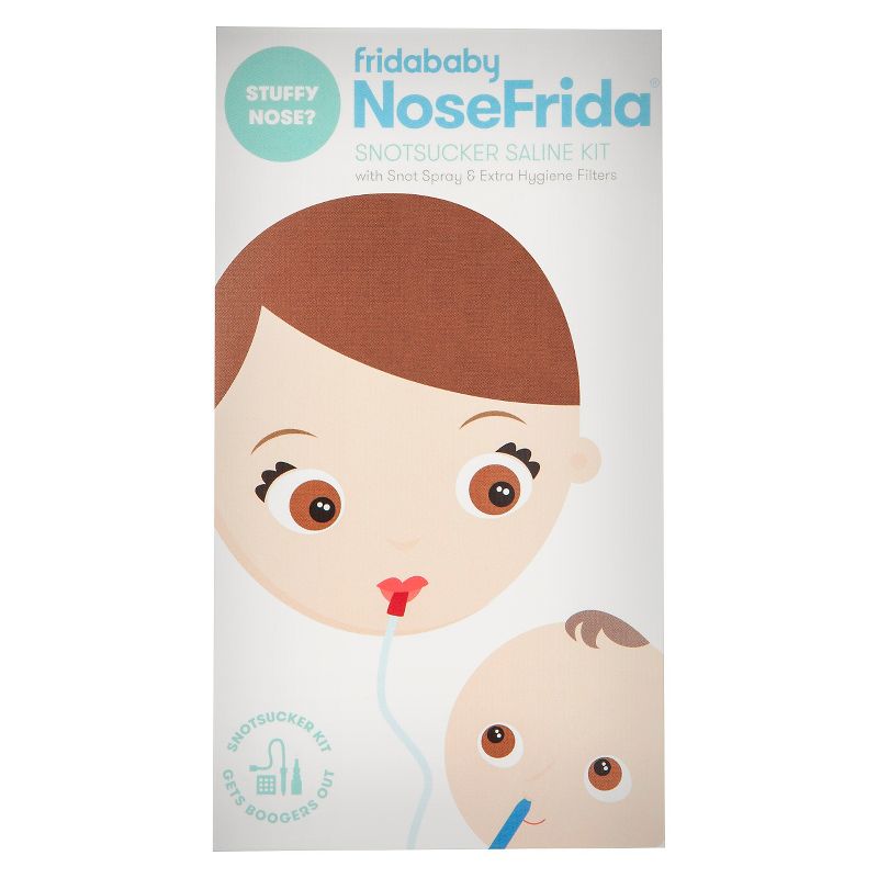 NoseFrida Fridababy Snotsucker Saline Kit