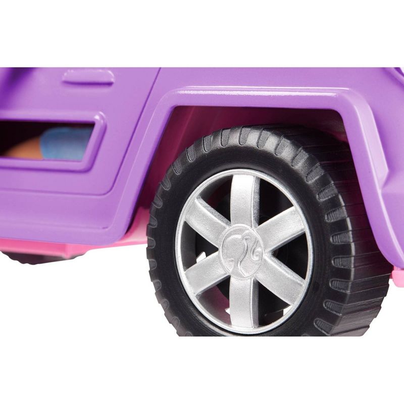 Barbie Purple Jeep Vehicle