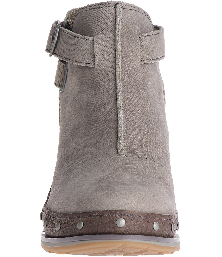 Chaco Cataluna Leather Studded Clogs