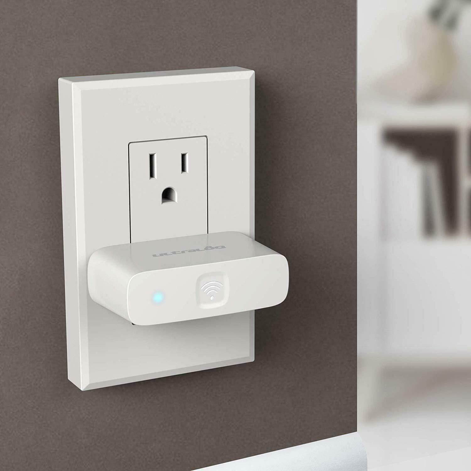 Ultraloq Lever Bluetooth Enabled Fingerprint and Touchscreen Smart Lock + WiFi Bridge Adaptor