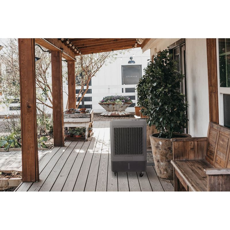 Hessaire MC61M Indoor/Outdoor Portable 1,600 Sq Ft Evaporative Swamp Air Cooler
