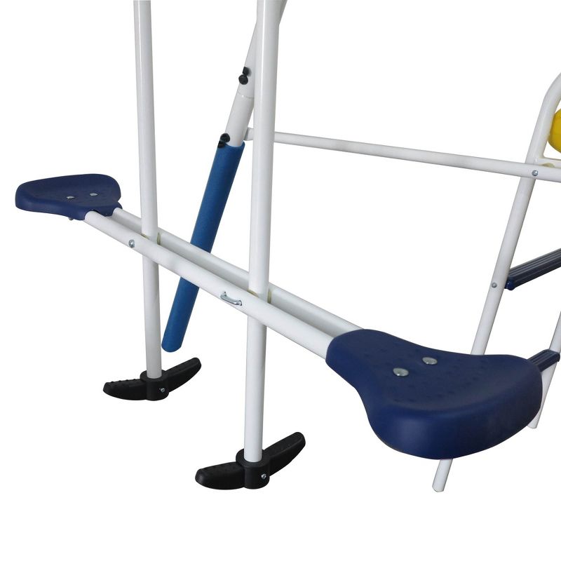 XDP Recreation Blue Ridge Play Outdoor Backyard Playset Kids Swing Set w/ Slide