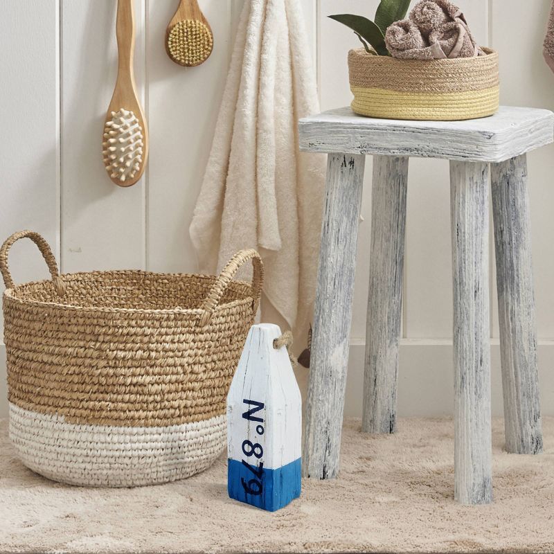 Square Wood Sea Buoy - Stonebriar Collection