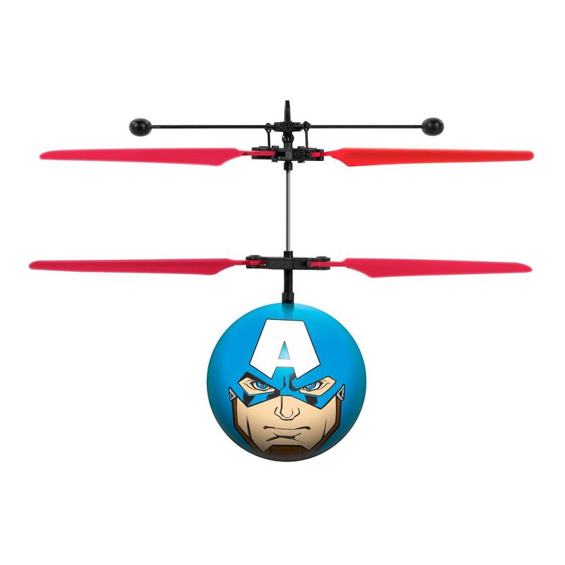 World Tech Toys Marvel Avengers Captain America IR UFO Ball Helicopter