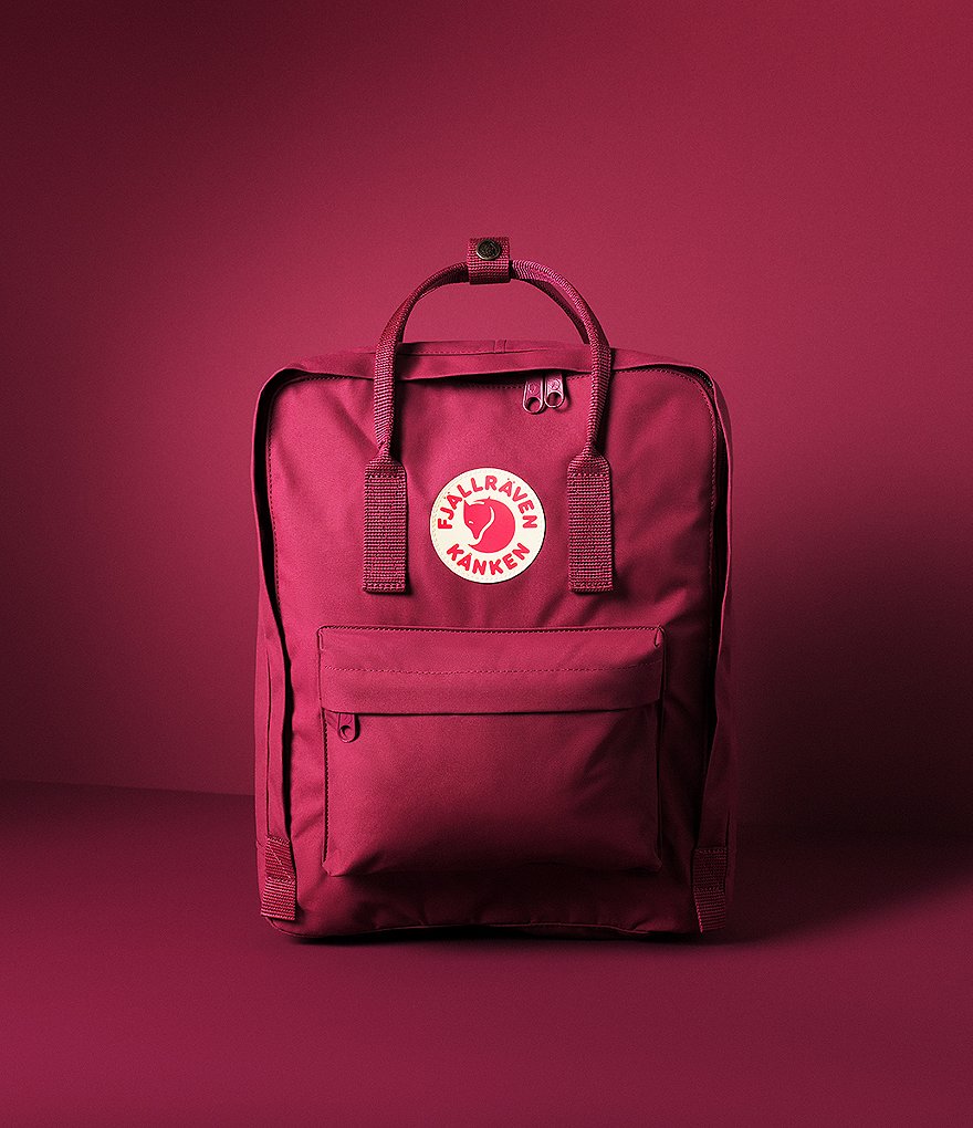 Fjallraven Kanken Water-Resistant Cotton Zipper Convertible Backpack