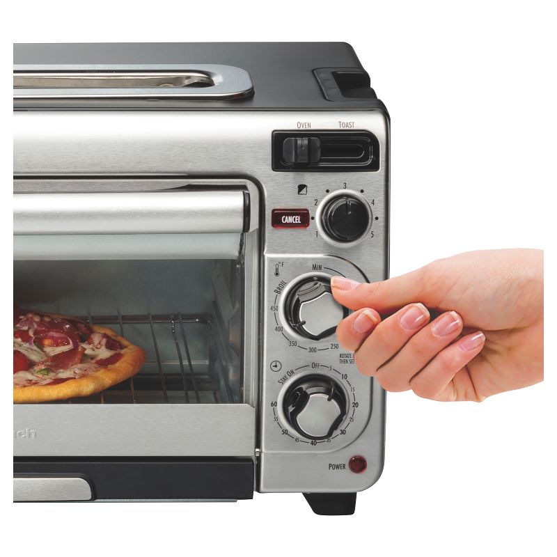 Hamilton Beach 2-in-1 Toaster & Oven Combo