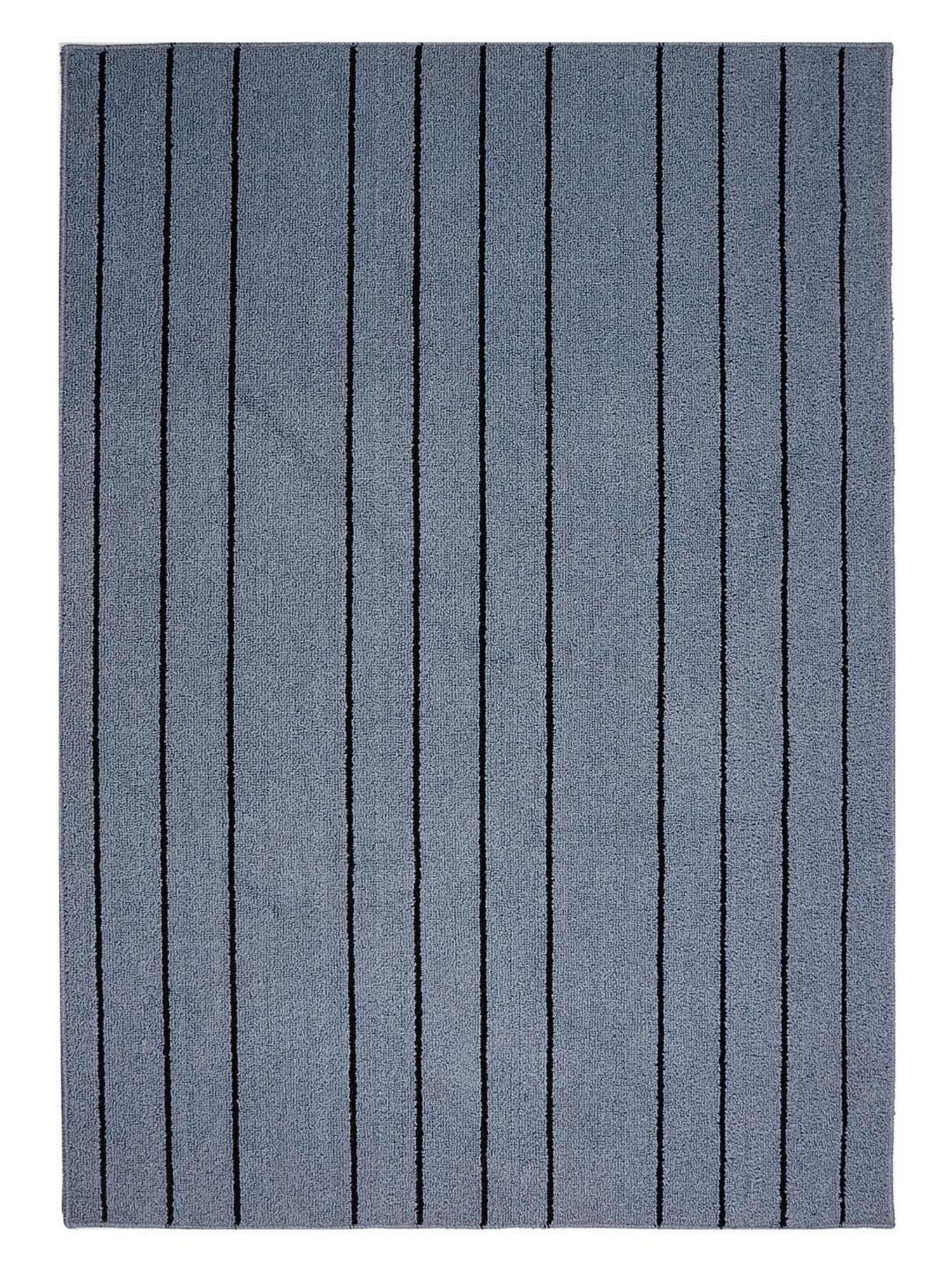 Saral Home Blue Polypropylene Carpet - Set of 1
