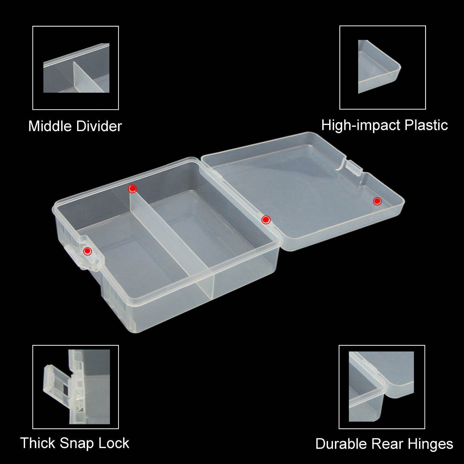 AAA Battery Holder/Box/Storage Case/Organizer/Container For 100pcs AAA batteries