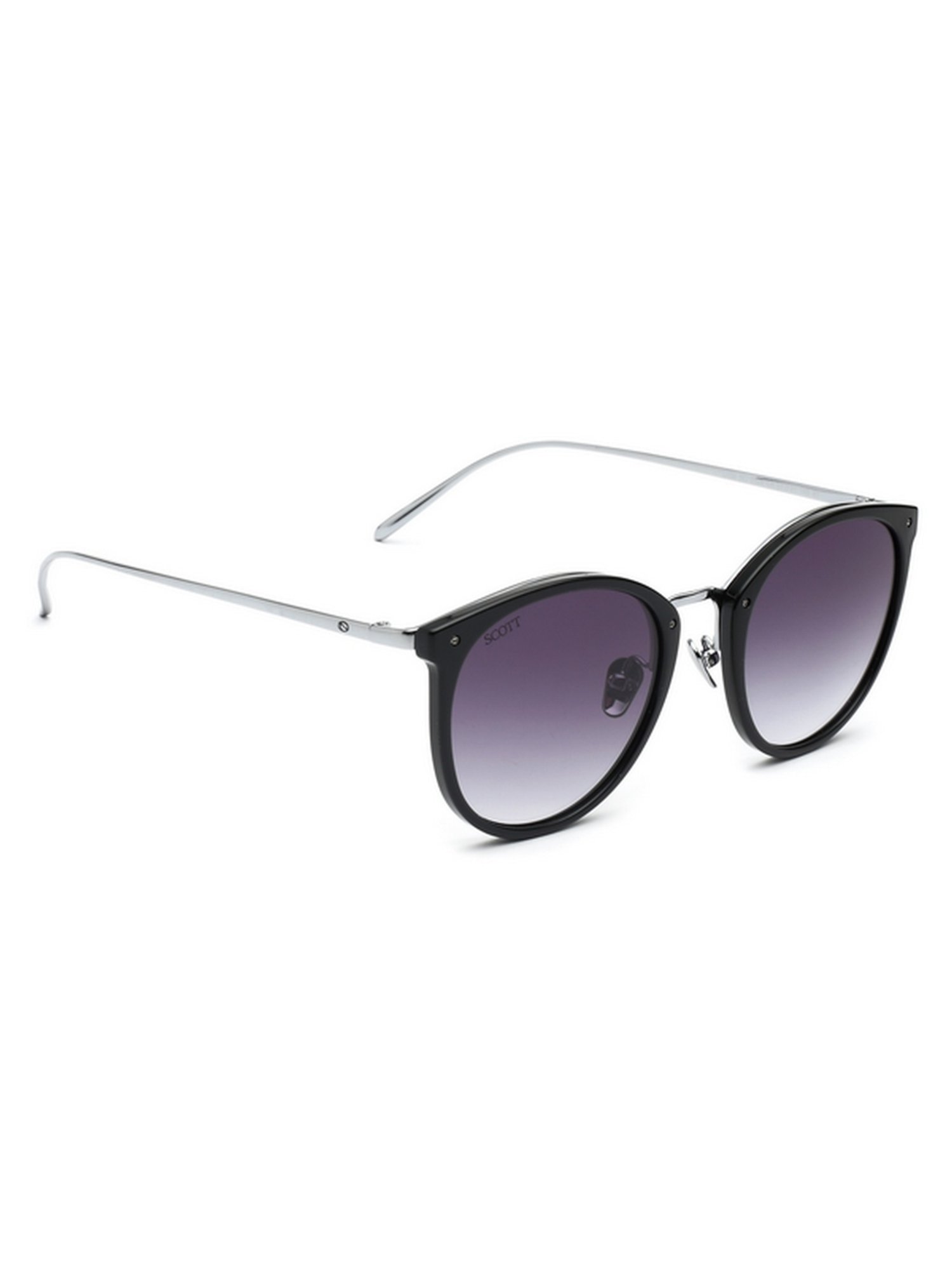 SCOTT Grey Round Sunglasses for Women