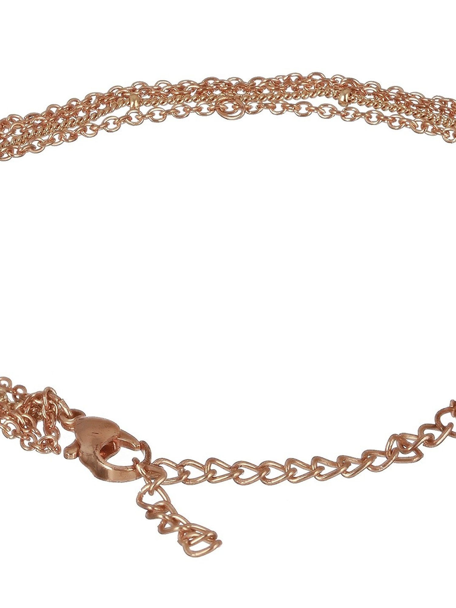 Abdesigns Gold-Plated Handpaint Wedding Doli Barat Bridal Anklets