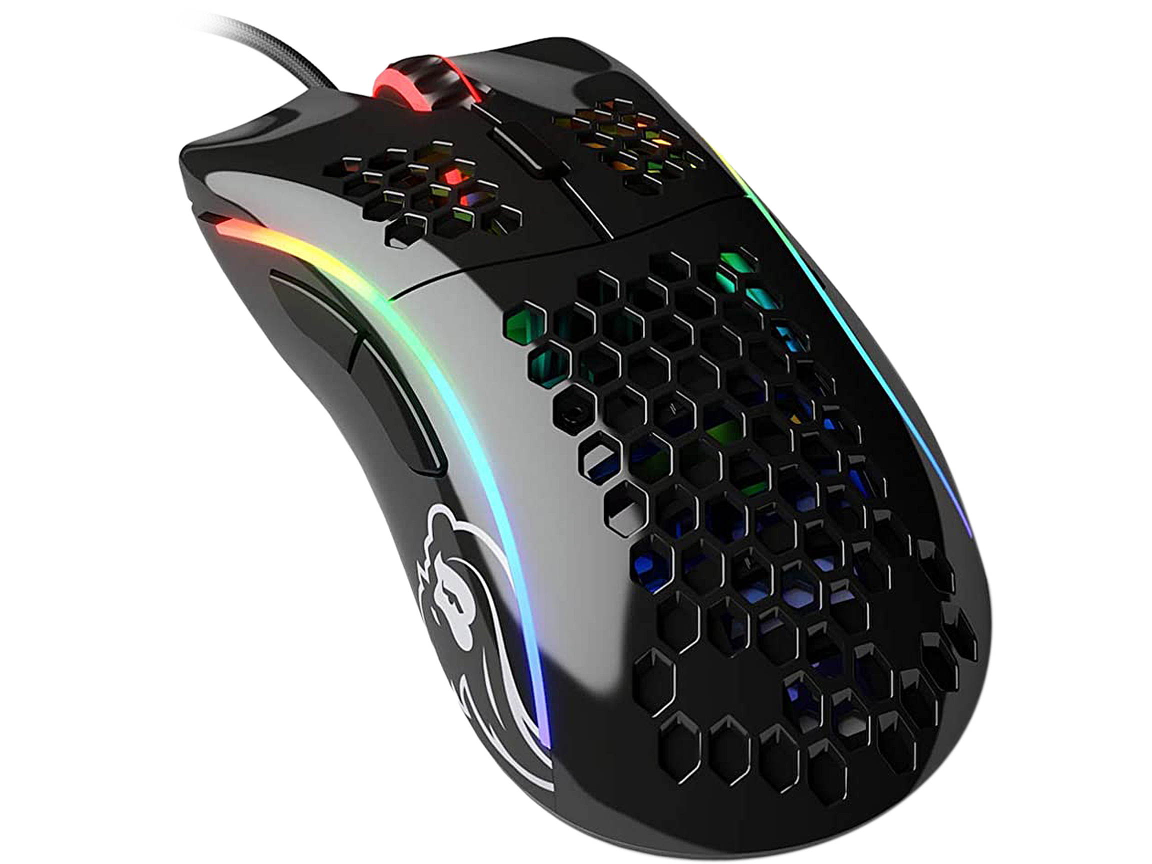 Glorious Model O Minus GOM-GBLACK Glossy Black Gaming Mouse