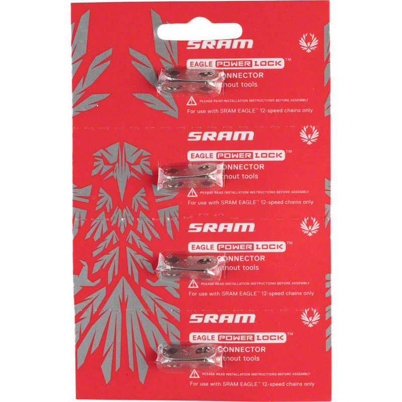 SRAM PowerLock Chain Link And Pin 12 Speed Silver Card/4