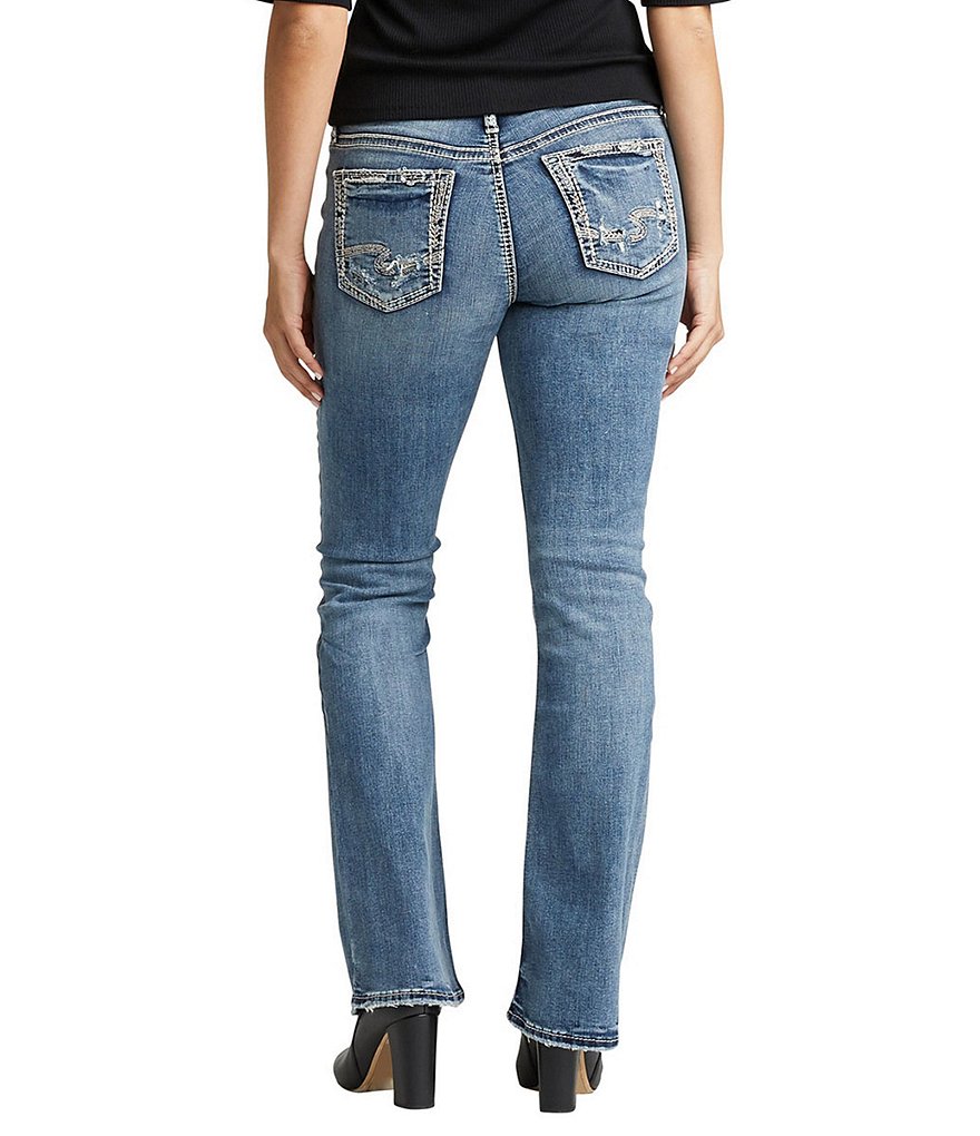 Silver Jeans Co. Elyse Mid Rise Bootcut Jeans