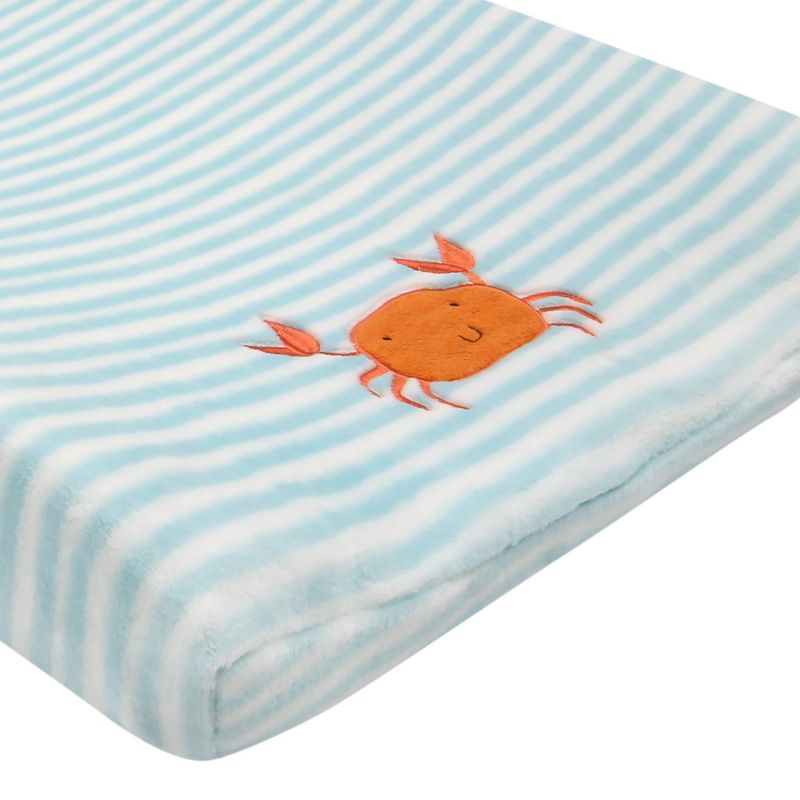 Bedtime Originals Blossom Watercolor Floral Changing Pad Cover - Pink/Gray