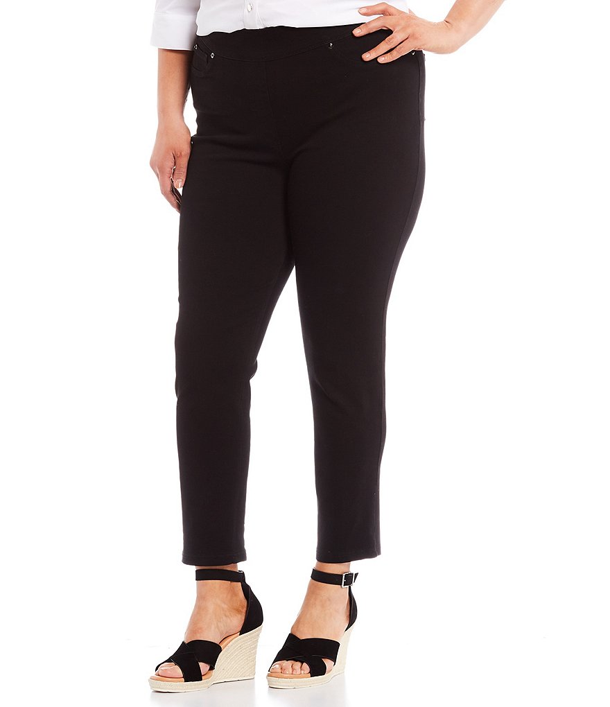 Westbound Plus Size the HIGH RISE fit Denim Skinny Cropped Pants