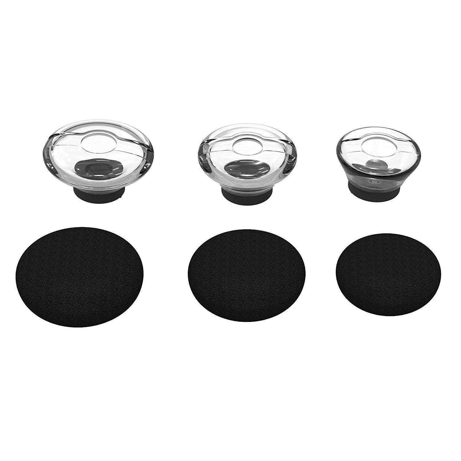 Wiki VALLEY Eartips Replacement for Plantronics Voyager 5200,Earphone Kits Earpads for Voyager 5200 Headphone [24 Month Warranty] (Three Size)