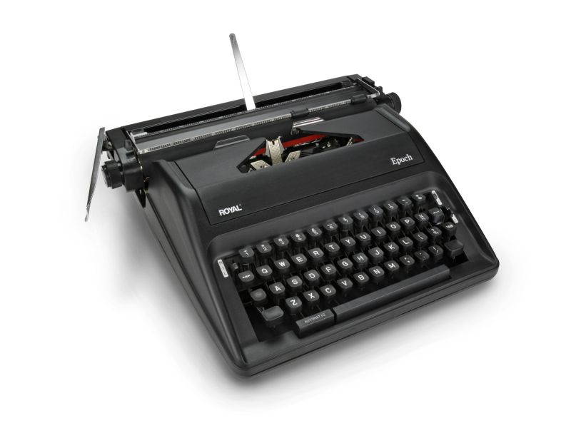 Royal 79100G Epoch Manual Typewriter with Carrying Case
